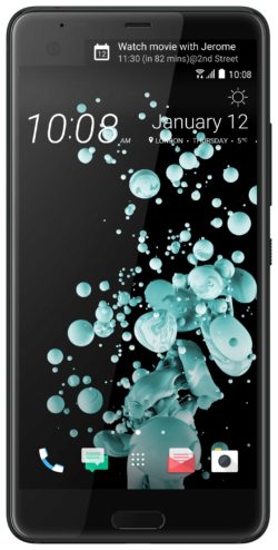 Sim Free HTC U Ultra Mobile Phone - Brilliant Black.